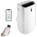 Aire Acondicionado Portátil 14000BTU con Refrigeración Calefacción Deshumidificación y Ventilación Mando a Distancia/Aplicación