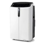 Aire Acondicionado Portátil Silencioso 12000 BTU con Refrigeración Calefacción Deshumidificación Ventilación Modo Sueño Mando a Distancia para 46,5 m²