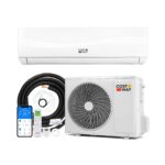 Aire Acondicionado Split 24000 BTU con Bomba de Calor R32 Clase A++ 19 dB Silencioso para Habitaciones hasta 110㎡ Blanco