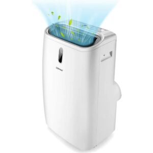 Calefactor Portátil 5 en 1 12000BTU Controlado por App Inteligente Calefacción 35㎡ Refrigeración Temporizador 24H Pantalla LED