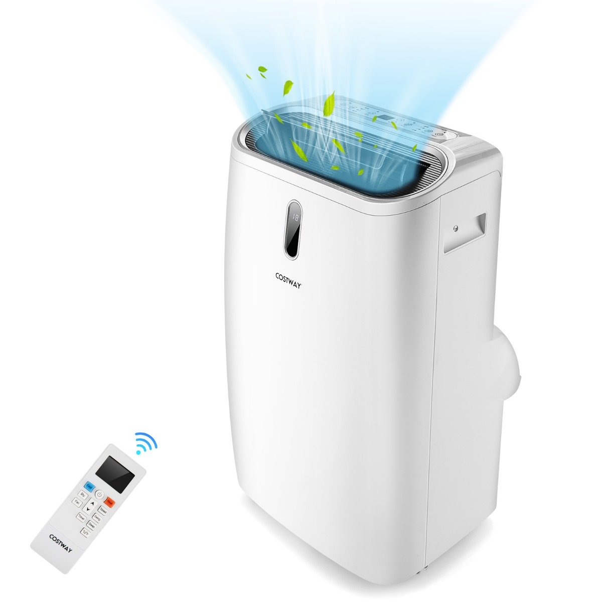 Aire Acondicionado 4 en 1 16 a 32℃ 14000BTU R290 3 Modos Ventilador Deshumidificador y Refrigerador Hasta 40㎡ Clase Energética A