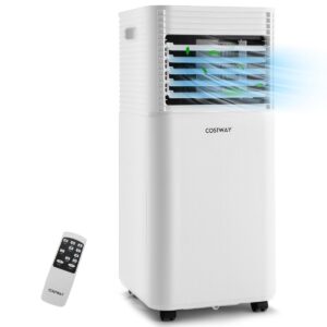 Aire Acondicionado Portátil 4 en 1 Refrigeración Deshumidificación Ventilador 7000BTU 2 Velocidades