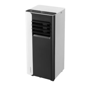 Aire Acondicionado Portátil 7000 BTU Refrigeración 3 en 1 con Ventilador y Deshumidificador para Habitaciones hasta 28㎡ Silencioso Negro
