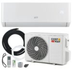 Aire Acondicionado Mini Split 12000 BTU (3,4 kW) Unidad Energéticamente Eficiente A++ con Sistema de Bomba de Calor para hasta 70㎡ Blanco